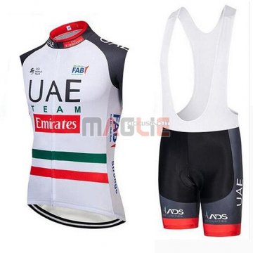 Gilet Antivento UAE 2019 Bianco Nero Rosso(1)