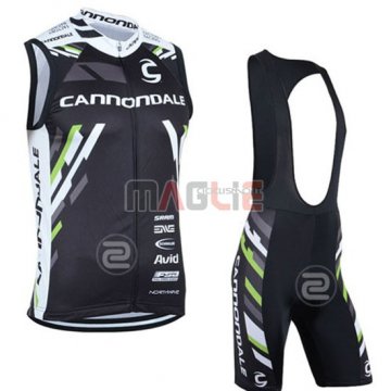 Gilet antivento Canonodale 2014 bianco e nero