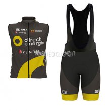 Gilet antivento Direct Energie 2017 Nero e Giallo