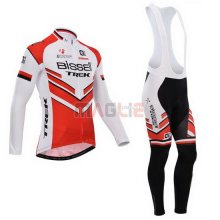 Maglia Bissell manica lunga 2014 bianco e rosso