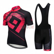 Maglia ALE Manica Corta 2018 Nero e Rosa