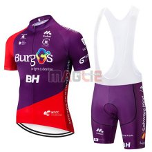 Maglia Burgos BH Manica Corta 2019 Viola Rosso