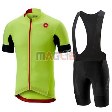 Maglia Castelli Aero Race Manica Corta 2019 Verde