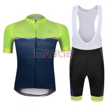 Maglia Chomir Manica Corta 2019 Verde Spento Blu