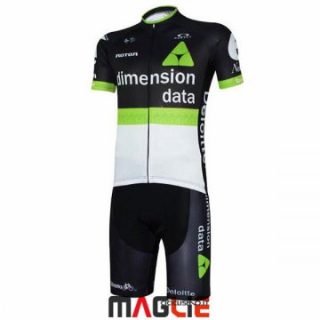 Maglia Dimension Data 2017 Bianco e Nero