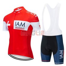 Maglia IAM Manica Corta 2019 Rosso Bianco