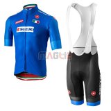 Maglia Italia Manica Corta 2018 Blu(1)