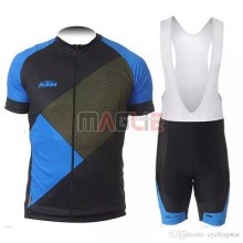 Maglia KTM Manica Corta 2018 Nero Blu