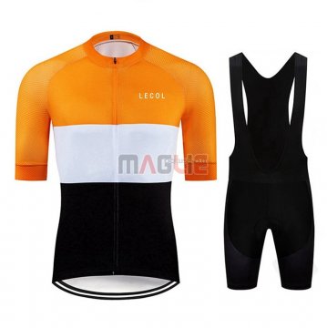 Maglia Le Col Manica Corta 2020 Nero Bianco Giallo