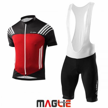 Maglia Loffler 2017 Nero e Rosso