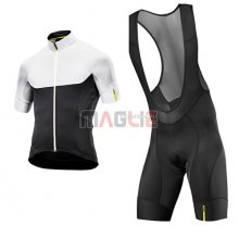 Maglia Mavic Manica Corta 2017 Nero e Bianco