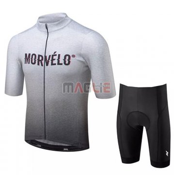 Maglia Morvelo Manica Corta 2020 Grigio