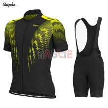 Maglia Rapha Manica Corta 2019 Nero Giallo