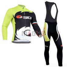 Maglia Rock Racing SIDI Manica Lunga 2019 Nero Verde