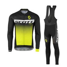 Maglia Scott Manica Lunga 2017 giallo e nero(2)