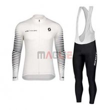 Maglia Scott Manica Lunga 2020 Bianco Nero