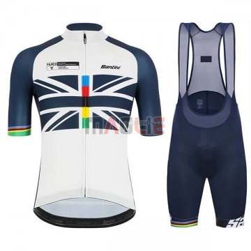 Maglia USA Manica Corta 2019 Bianco Spento Blu