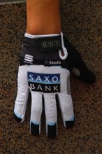 Saxo Bank Tinkoff Guanto Ciclismo Bianco