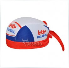 2013 Lotto Bandana Ciclismo Bianco