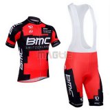 Maglia BMC manica corta 2013 nero e rosso