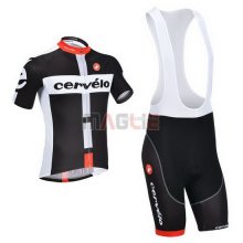 Maglia Cervelo manica corta 2013 bianco e nero