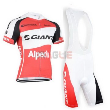 Maglia Giant manica corta 2015 rosso e bianco