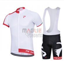 Maglia Pinarello manica corta 2015 bianco e rosso