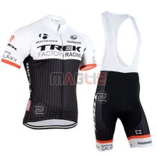 Maglia Trek manica corta 2015 nero e bianco