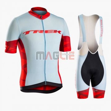 Maglia Trek manica corta 2016 blu e rosso