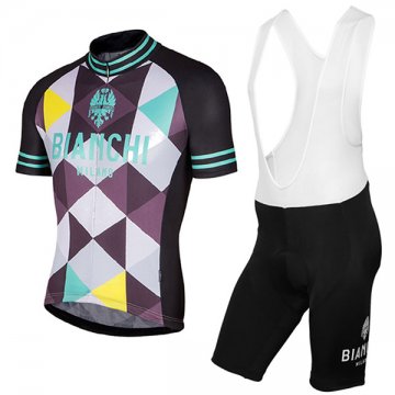 2017 Maglia Bianchi Milano Aviolo nero