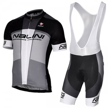 2017 Maglia Nalini Artico grigio e nero