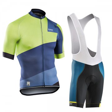 2017 Maglia Northwave Extreme verde e blu