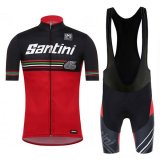 2017 Maglia Santini Beat rosso e nero 2017 Maglia Santini Beat rosso e nero