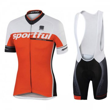 2017 Maglia Sportful SC bianco e arancione