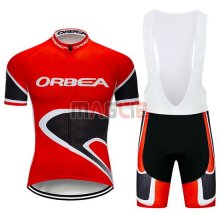 Maglia Orbea Manica Corta 2019 Rosso Nero