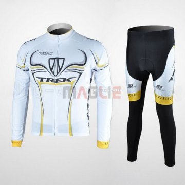 Maglia Trek manica lunga 2009 nero e bianco