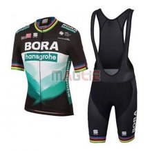 Maglia Bora-Hansgrone Manica Corta 2020 Verde Nero