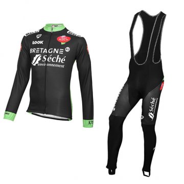 Maglia Bretagne Seche Environnement Manica Lunga 2016 bianco