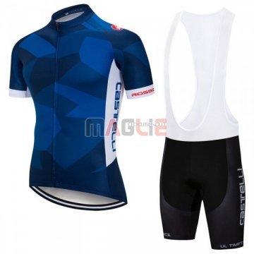 Maglia Castelli Manica Corta 2018 Spento Blu