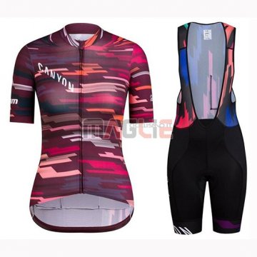 Maglia Donne Canyon Manica Corta 2019 Rosso