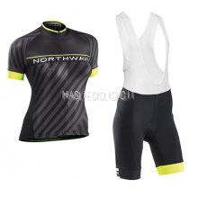 Maglia Donne Northwave 2017 Nero e Giallo