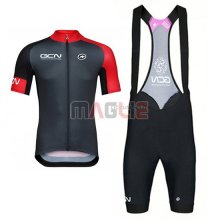 Maglia GCN Manica Corta 2017 Nero e Rosso