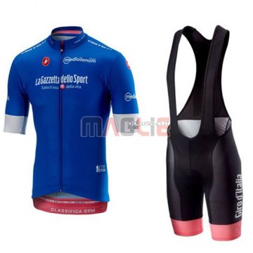 Maglia Giro d'Italia Manica Corta 2018 Blu