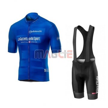 Maglia Giro d'Italia Manica Corta 2019 Blu