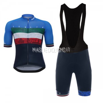 Maglia Italia 2017 Nero e Blu