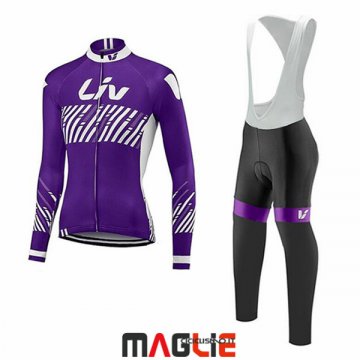 Maglia Liv Manica Lunga 2017 Viola