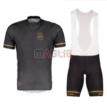 Maglia Maloja PushbikersM Manica Corta 2018 Nero Giallo