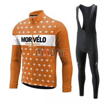 Maglia Morvelo Arancione Manica Corta 2018