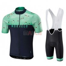 Maglia Morvelo Manica Corta 2020 Nero Verde