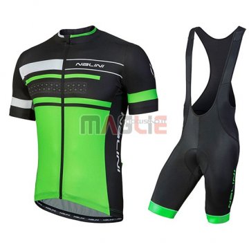 Maglia Nalini Fatica Manica Corta 2018 Verde